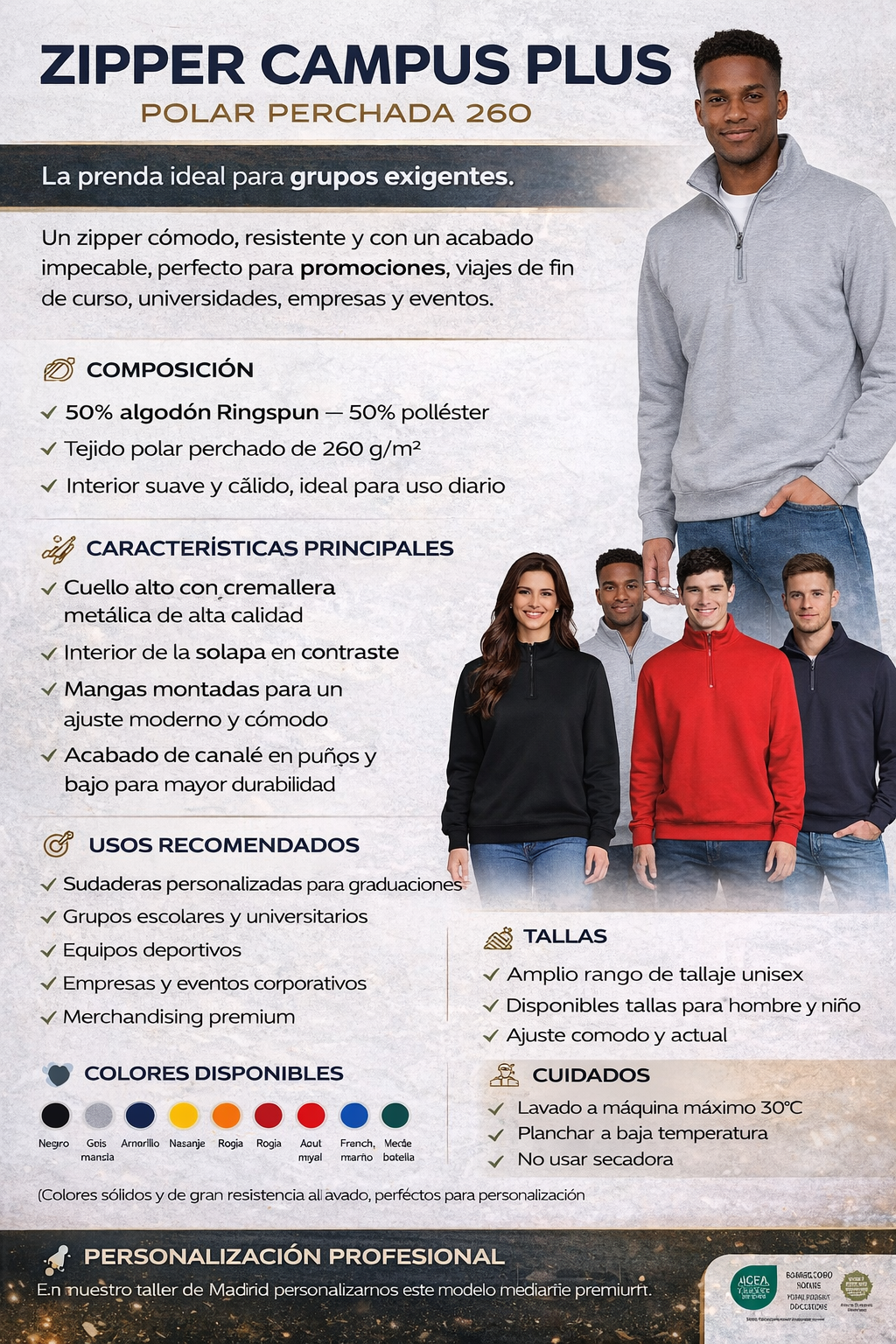 ¡Haz que tu peña destaque! Creamos zippers totalmente personalizados con diseños vibrantes y resistentes. Ideales para fiestas, eventos grupales y peñas de amigos. Calidad garantizada en cada cierre.